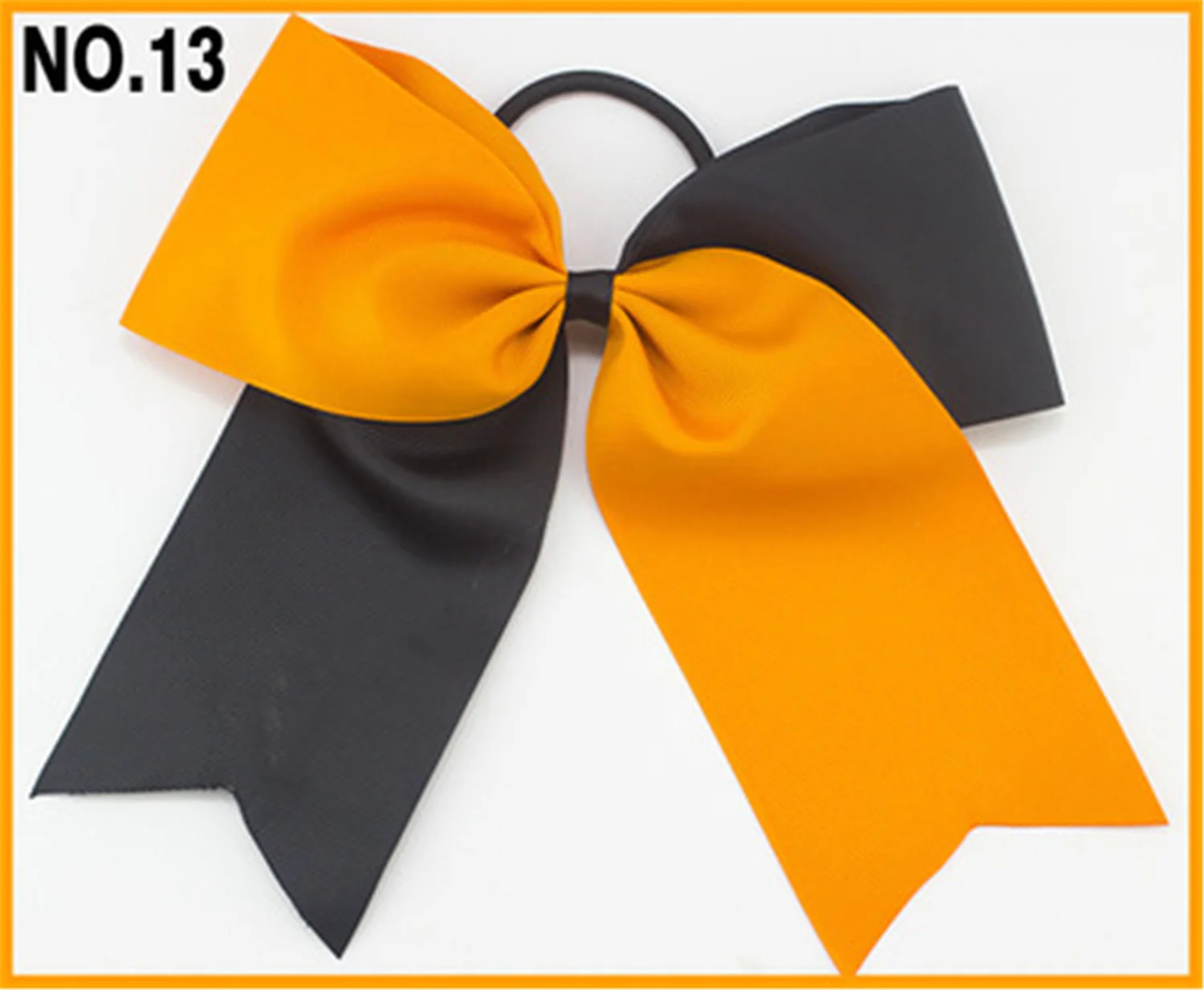 20PCS NEW  Handmade Bulk Custom Ponytail Holder Cheer Hair Bow for Cheerleading