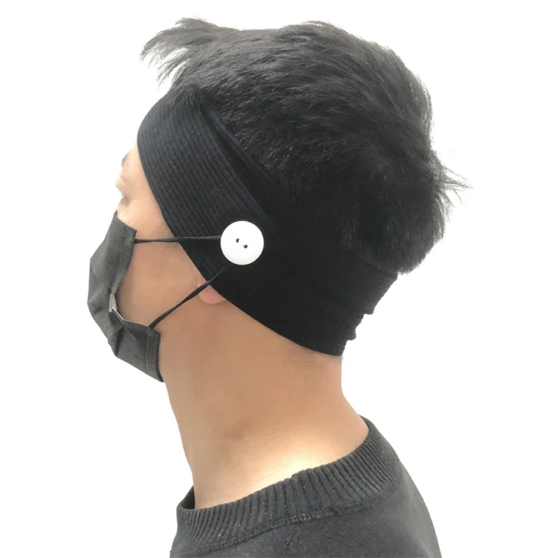 

1 PC Fashion Headband Fashion Sweat Absorption Headwrap Yoga Sports Fitness Elastic Hair Accessories For Men And Women