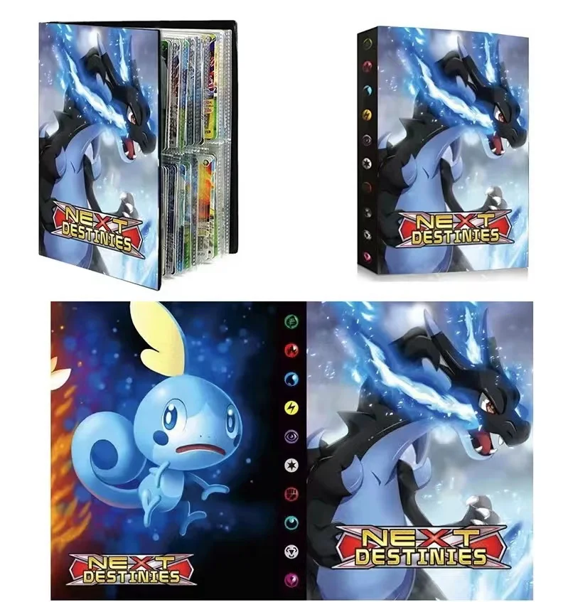 Альбом карт с покемоном книга мультяшными персонажами TAKARA TOMY аниме новинка 240 шт.