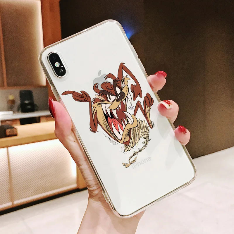 Багз Банни TweetyBird Даффи Дак веселые мелодии мягкий чехол для iPhone X 11Pro Макс XR X XSMAX 7 8, 6, 6 S, Plus, 5, 5S SE 10 Крышка - Цвет: TPU
