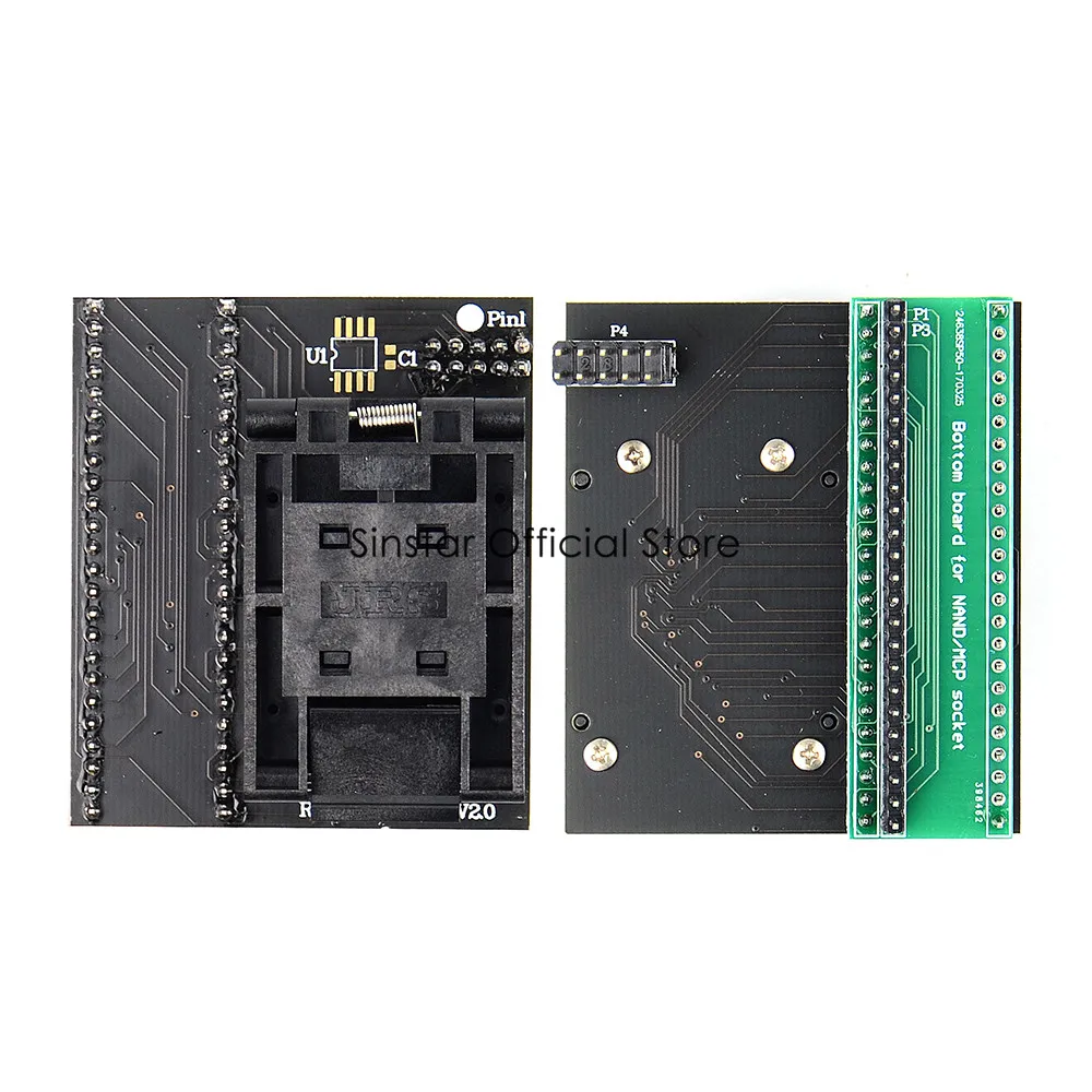 BGA63 BGA64 BGA48 BGA169-01 программист разъем адаптера для RT809H EMCC Программирование Nand Flash |