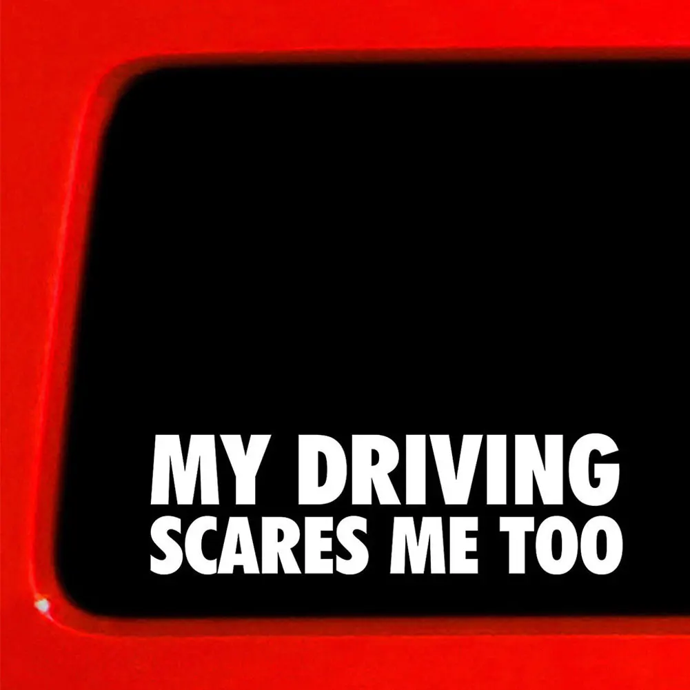 My Driving Me Too Funny Car Truck автомобильные светоотражающие наклейки декоративные