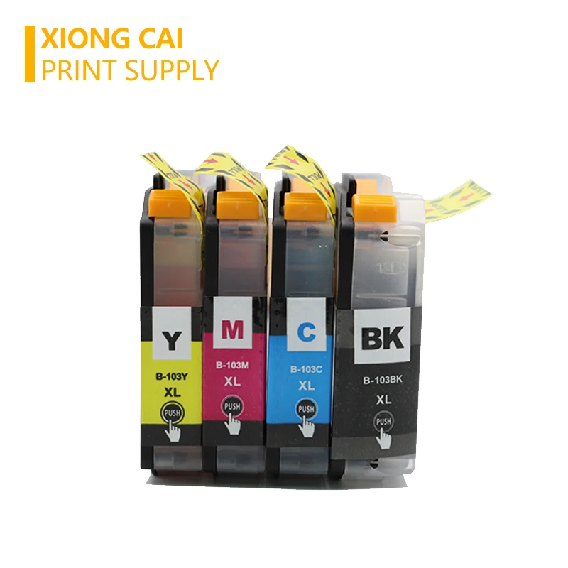 XiongCai совместимые картриджи для Brother LC103 MFC J4310DW J4410DW J4510DW J4610DW J4710DW J6520DW J285DW принтер