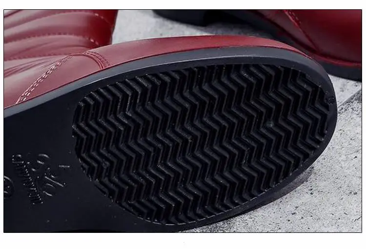 Сапоги Aleafalling женские резиновые высокие водонепроницаемые сапоги из