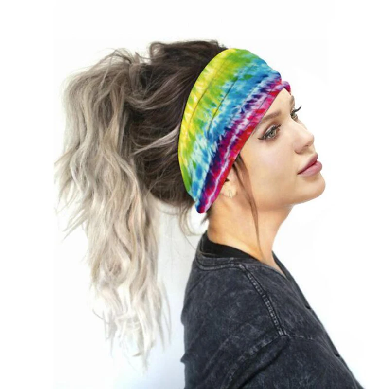 

Хлопковый женский головной убор стрейч Лидер продаж аксессуары для волос в виде тюрбана 1 шт. головной убор для йоги бега бандаж резинки для ...