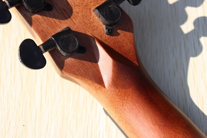 Хорошее качество Специальный стиль hickory деревянная электроакустическая гитара