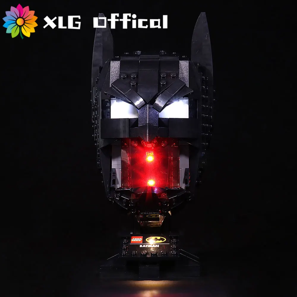 

Led Light Compatible for LEGO 76182 Batman Helmet Light Kit Toys Only Light No Block Gifts For Christmas