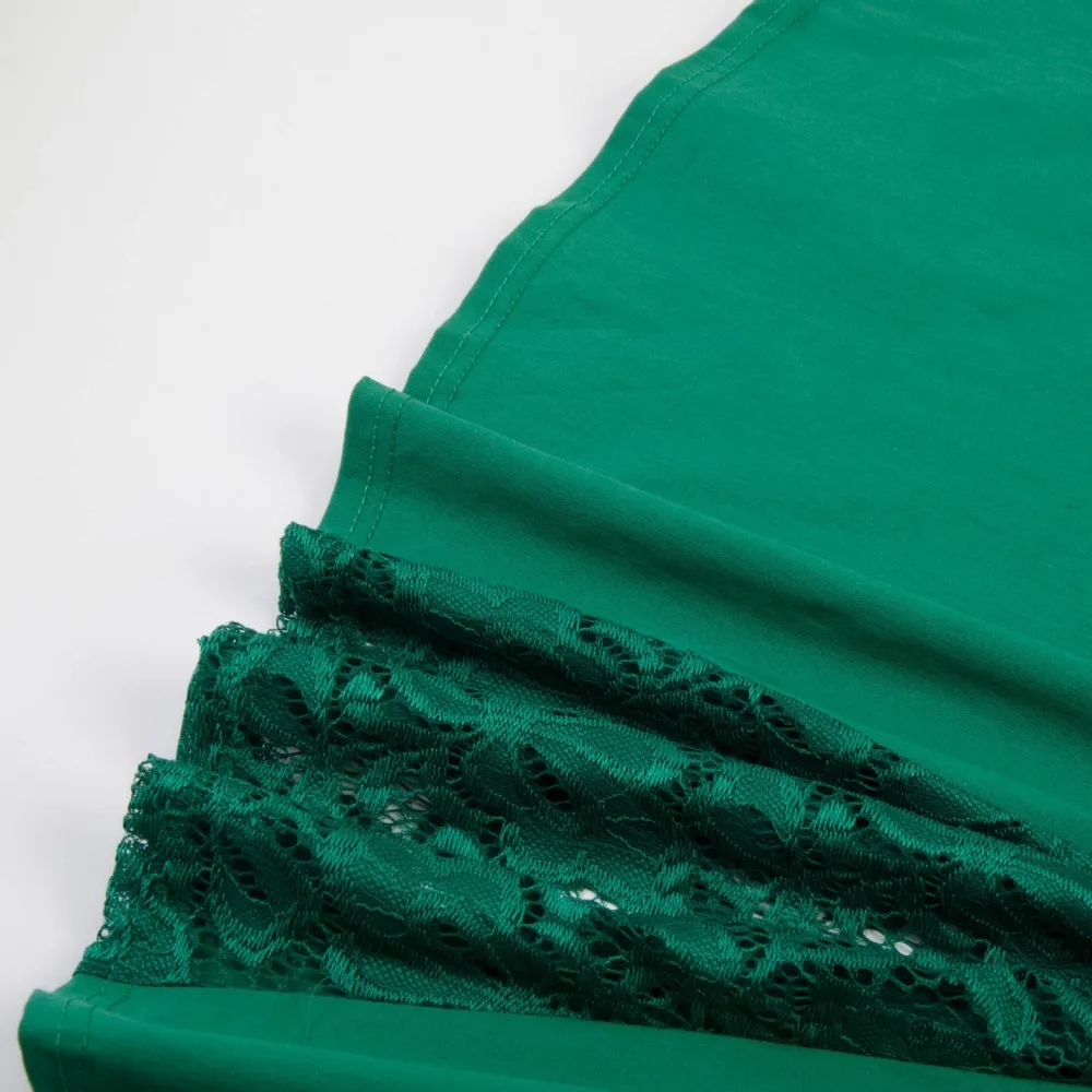 

XL-5XL Large Size Women's Solid Color Short Sleeve Lace Hollow Out Fat MM Midi Skirt 21 Fashion Spring/Summer Short Sleeve Dress