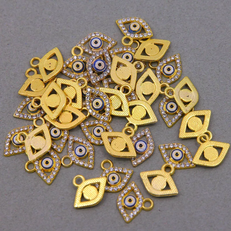 6 шт./подвеска на удачу с злыми духами сокровище Голубое озеро голубые глаза