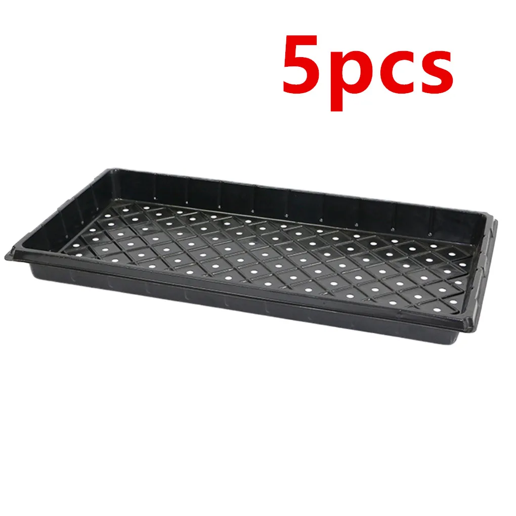 Flat plate Высокое качество рассады овощей суккулент ростки плоская пластина не пористый лес утолщение посадки поднос - Цвет: Flat plate