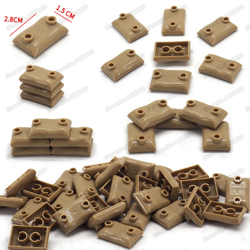 Специальные полицейские строительные блоки Sandbag модель DIY город точка