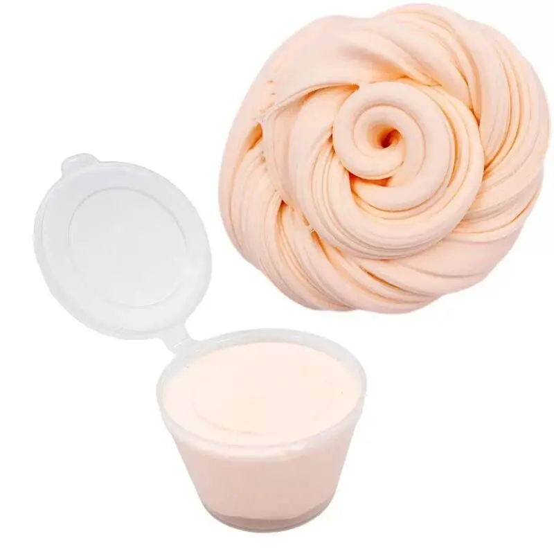 Flesh Color 30 г Полимерная глина Пластилин амулеты для Slimes DIY пушистый мягкий хлопок Lizuns грязь с коробкой клей мягкий слизи детские игрушки набор - Цвет: Flesh Color