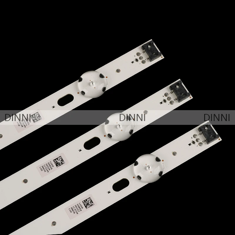 

New 3 PCS/set 7LED 830mm LED backlight strip for LG 43LJ5500 43UJ6300 43UJ634V LC43490062A LC43490063A LC43490064A LC43490060A