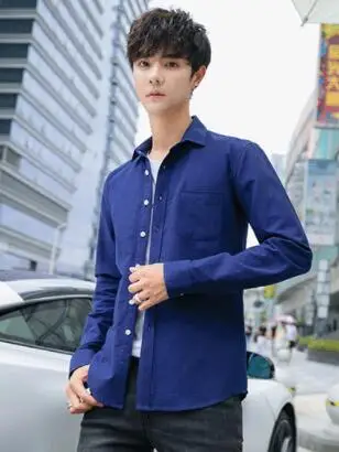 

New men's long-sleeved shirts, shirts and professional casual shirts for men fall 2018 DY-206