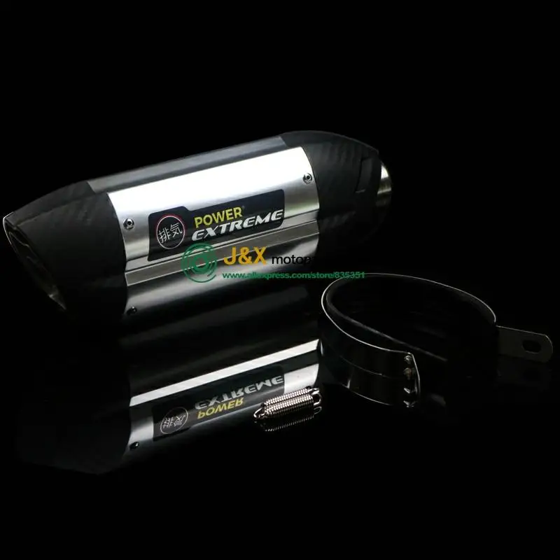 Универсальный модифицированный глушитель выхлопных газов для мотоцикла с