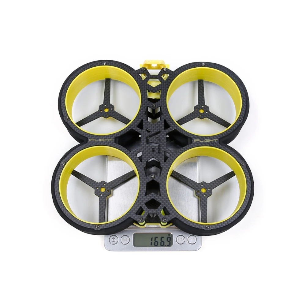 IFlight BumbleBee 142 мм 3 дюймовая колесная база рама CineWhoop углеродное волокно Высокое