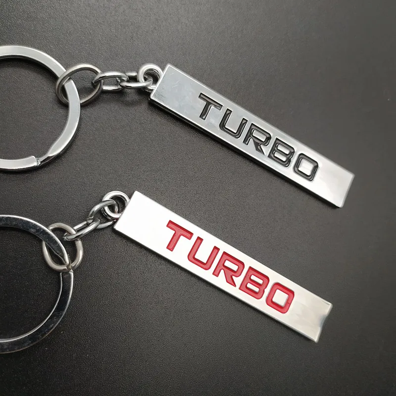 

Car Keychain Keyring Key Chain Auto Key Ring Holder Keyfob For Turbo BMW Audi Volkswagen Ford Nissan Chevrolet Opel Car Styling