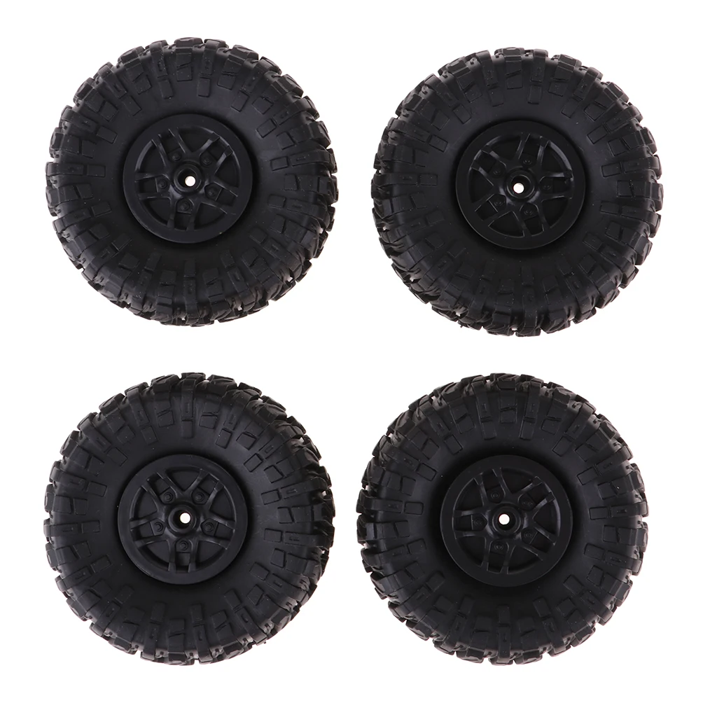 

4x RC 1:12 Car Rubber Wheel Rim &Tyre tires for D90 MN90 MN91