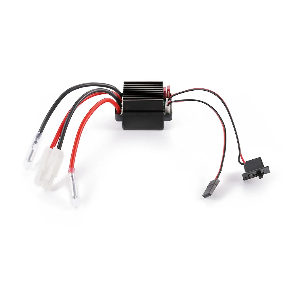 

Dual Way 6-12V Brushed Motors Speed Controller 320A ESC Children Portable Interactive Present for RC Boat Car Hobby