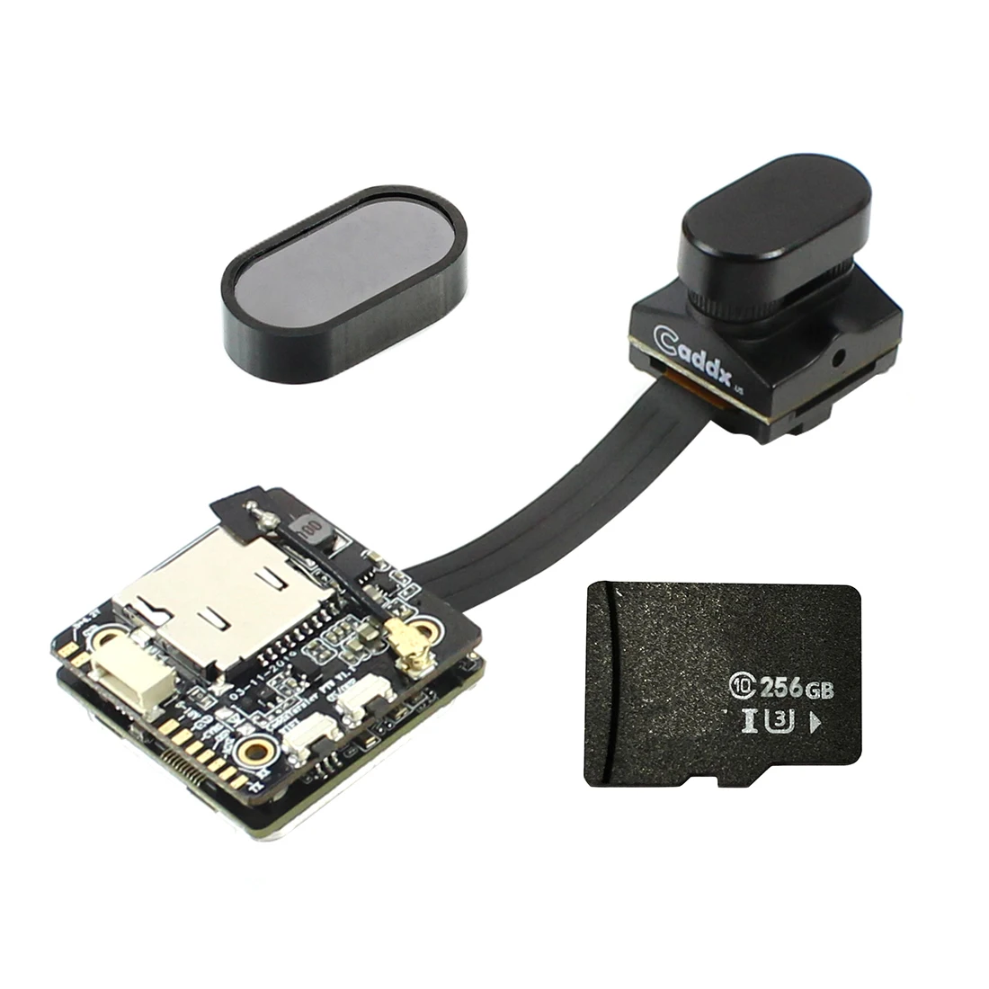 Black w 256GB Filter Caddx Tarsier 4K 1200TVL двойной объектив Супер WDR WiFi FPV камера HD Запись DVR Аудио OSD 256GB ND фильтр для Cinewhoop RC Дрон - Цвет: Black w 256GB Filter