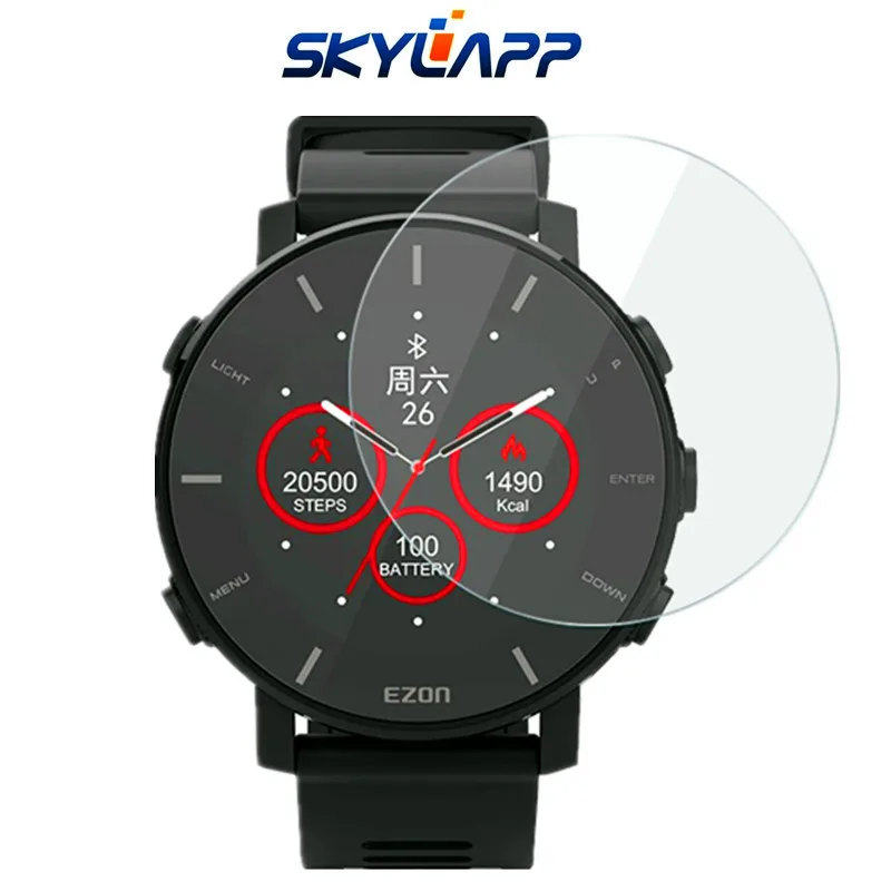 

2 шт., защитная пленка для смарт-часов EZON T935 HD