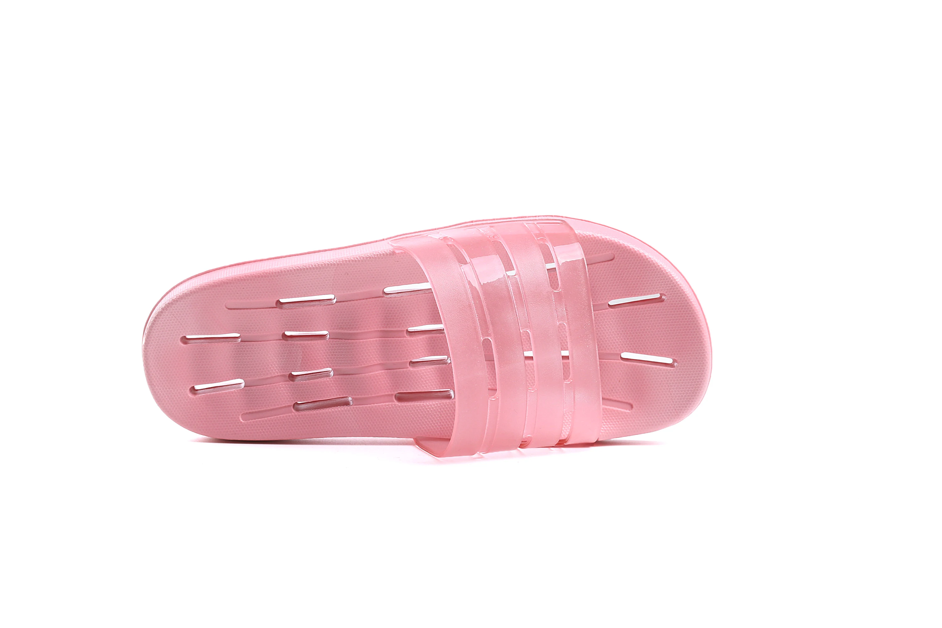 Шлепанцы женские ПВХ Нескользящие для ванной домашние тапочки плоская подошва