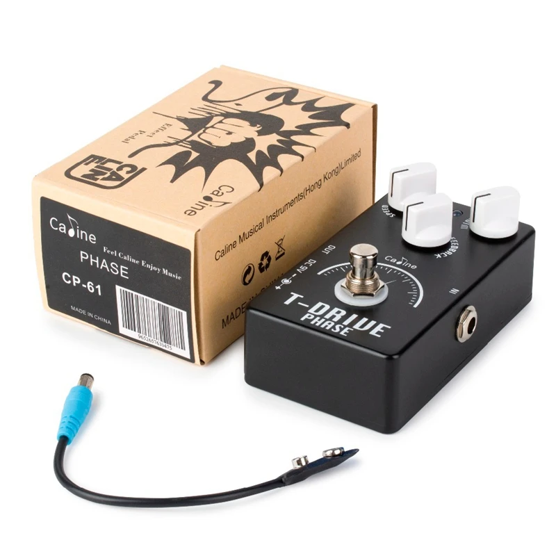 

Caline CP-61 T-Drive Phase Guitar Pedal 9V Effect Pedal Guitar Accessories