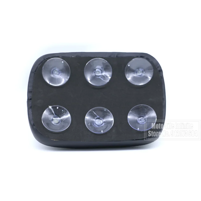 Подушка заднего пассажирского сиденья мотоцикла подушка на присоске для Harley Touring