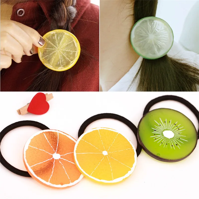 Ободок для волос женский с имитацией фруктов стильный ободок хвоста яблоком