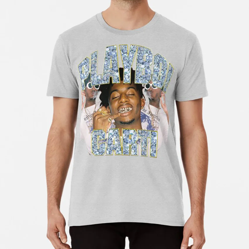 

Винтажная Футболка Playboi Carti в стиле хип-хоп