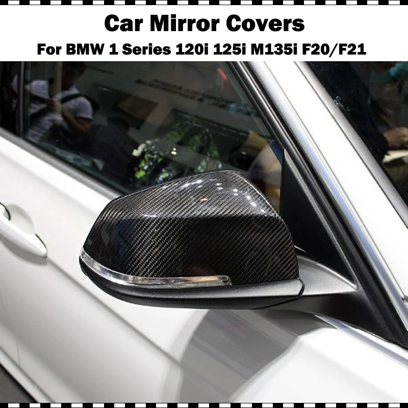 Оригинальная стильная зеркальная крышка из углеродного волокна для BMW 1 серии 120i