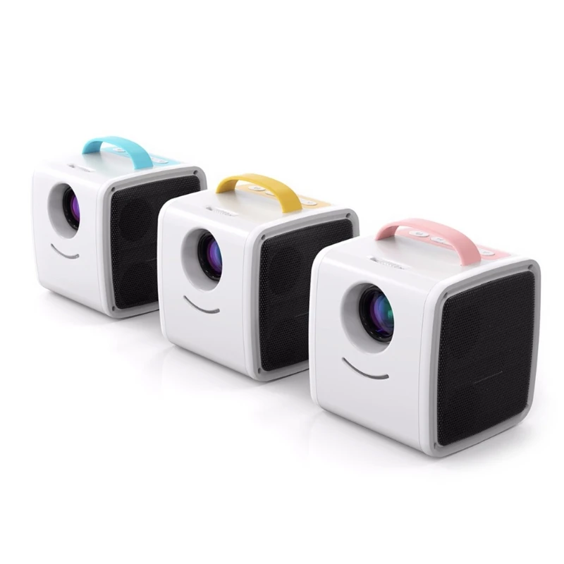 

Household Projector with H D MI/ USB/ AV/Audio Port Support 1080P EU/UK/US Plug Support smartphone/ TV/ PC