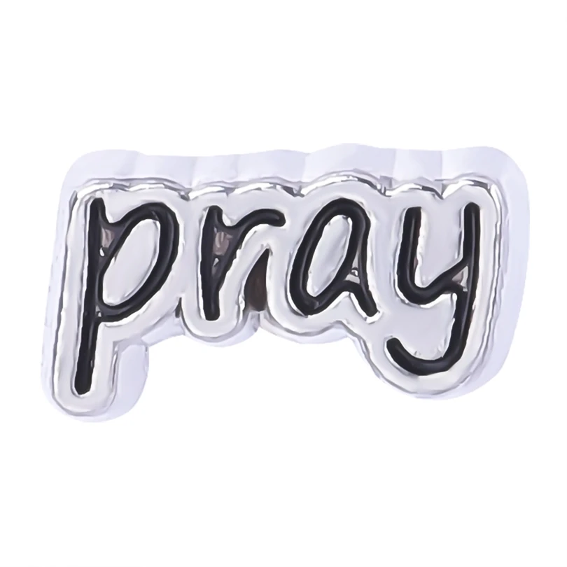 20 шт./лот сплав буквы Алфавит литые плавучие подвески ручной работы память