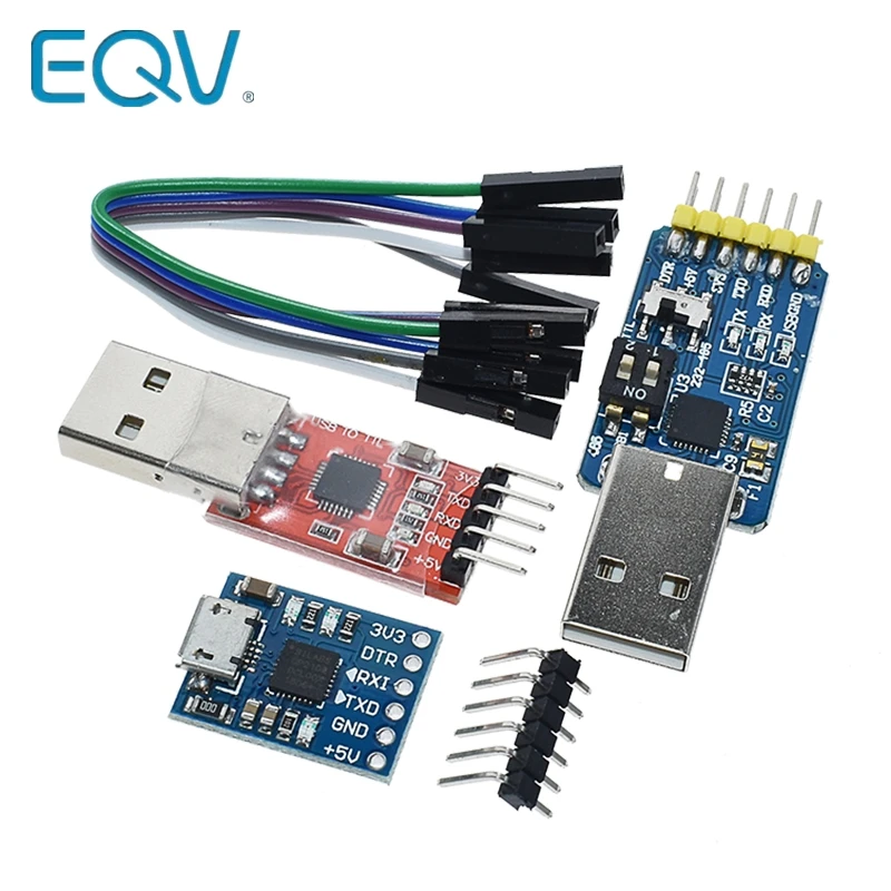 CP2102 USB 2,0 UART ttl 5PIN Соединительный модуль последовательный преобразователь STC заменить FT232 CH340 PL2303
