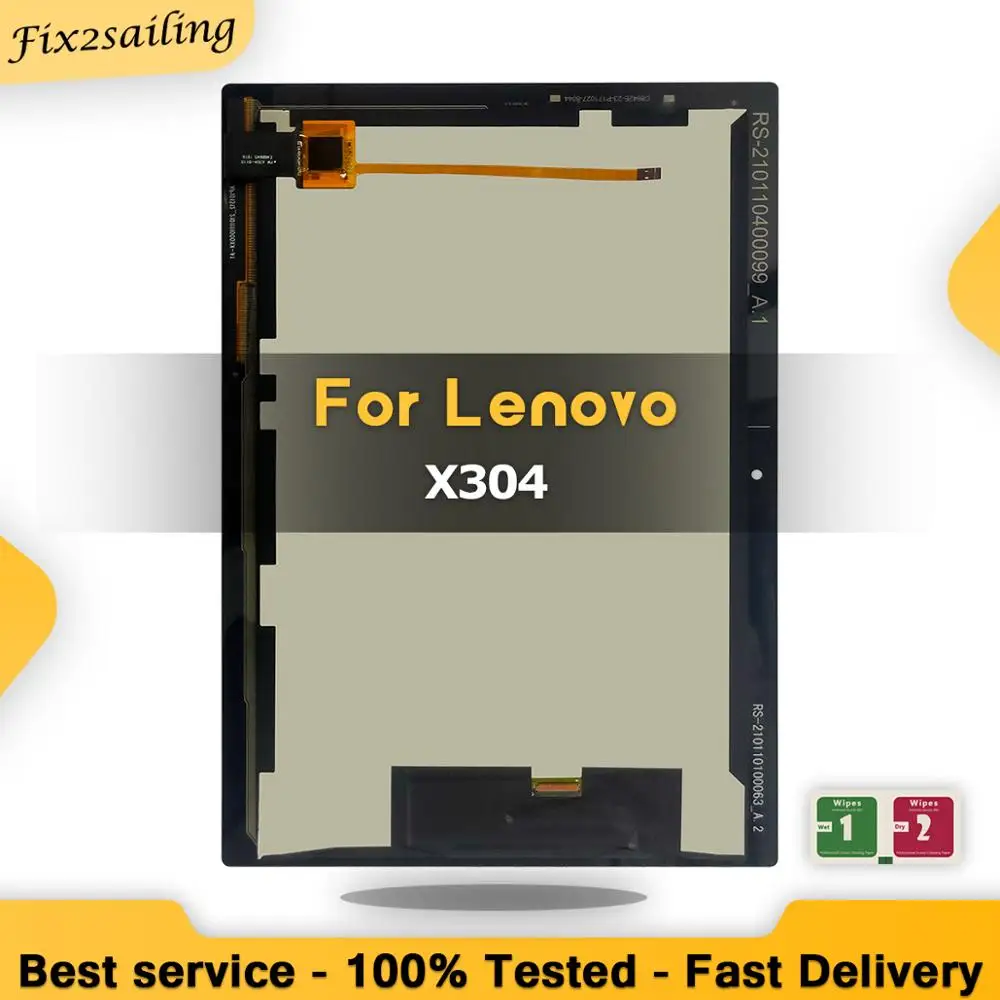 Супер качество для планшета Lenovo Tab 4 ТБ-X304L TB-X304F TB-X304N/X X304 10 1 "ЖК-дисплей +