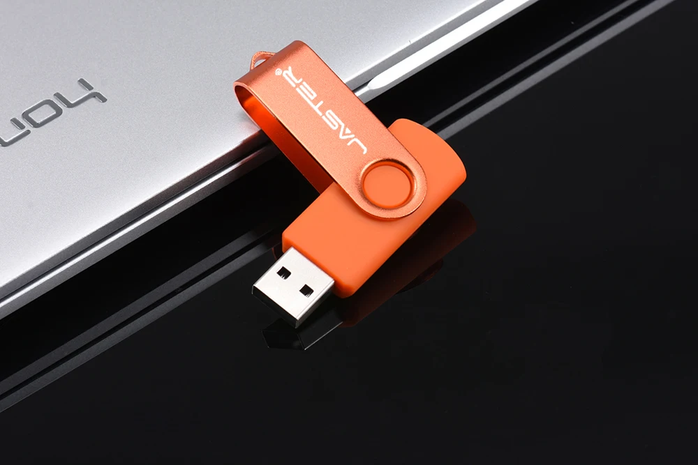 JASTER пластик USB2.0 ручка привода 360 ° вращающийся флэш-накопитель 4 ГБ 8 ГБ 16 ГБ 32 ГБ 64 Гб 128 ГБ Рождественский подарок
