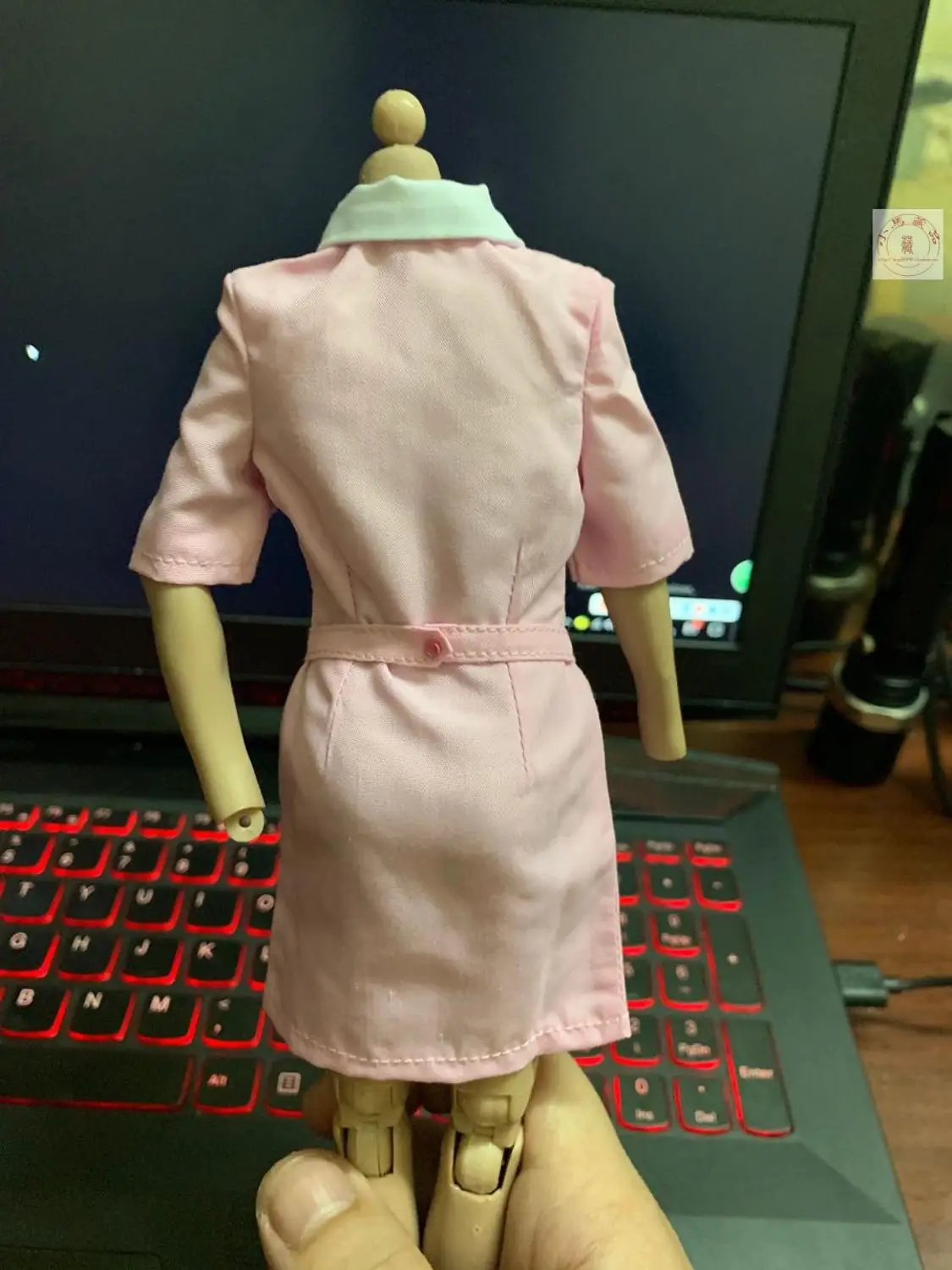 

1/6 female figure nurse uniform costume model for 12 inch action figure body