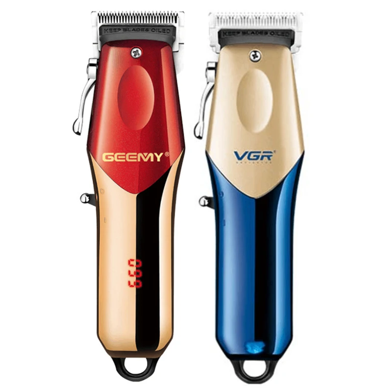 Беспроводная профессиональная машинка для стрижки волос триммер с коническим