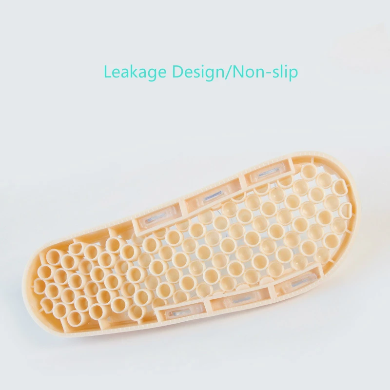 

Women Massage Slippers Summer Fashion Leakage Design Non Slip Indoor Outdoor Woman House Shoes Beach Bathroom Slipper Men Slide