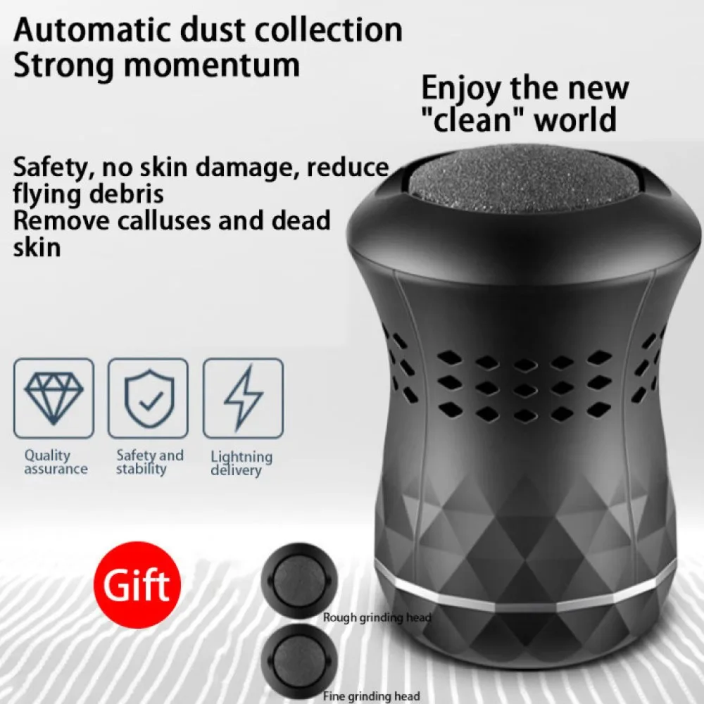 

Электрическая пилка для ног, шлифовальный станок для удаления омертвевшей кожи, инструмент для педикюра, средство для ухода за ногами, пилк...