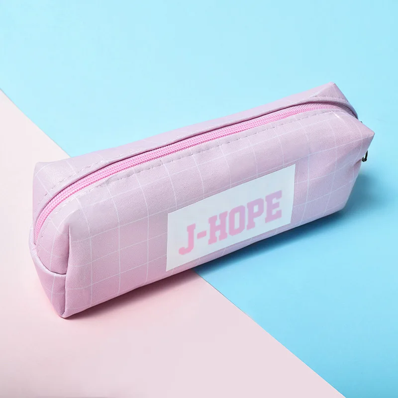 Маленькая свежая сумка для канцелярских принадлежностей KPOP JUNGKOOK J-HOPE JIN JIMIN RM SUGA V