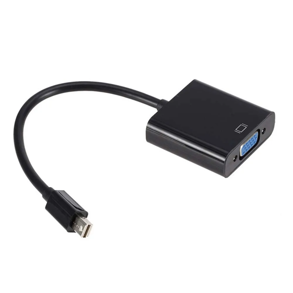 Mini DP to VGA Video Adapter Thunderbolt Display Port Cables Vga Patch Cord ISO | Электроника