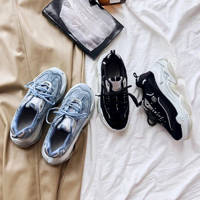 Новые модные кроссовки Женская дышащая Спортивная повседневная обувь женские с