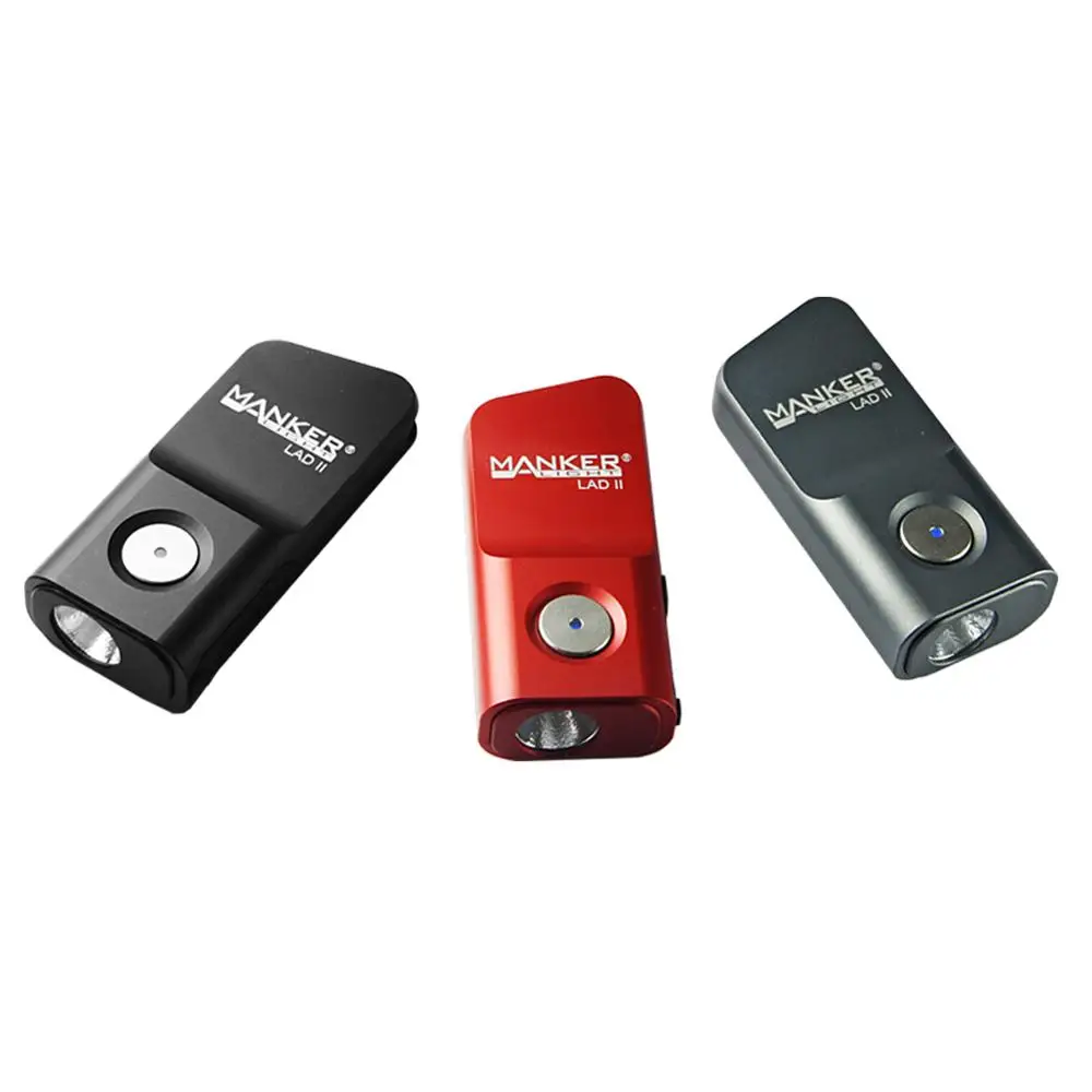 MANKER LAD II 300lm USB Перезаряжаемый брелок фонарик CREE XPG3/Nichia 219C светодиодный микро размер люстра EDC для повседневного ношения