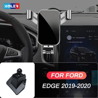 car mobile phone holder for ford edge 2019 2020 adjustable air vent mount special navigation bracket 360 degree gravity stand
