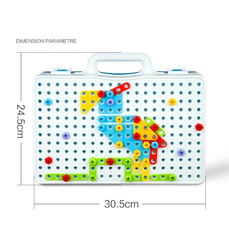 Электрическая дрель гайка инструмент для разборки Обучающие игрушки собранные