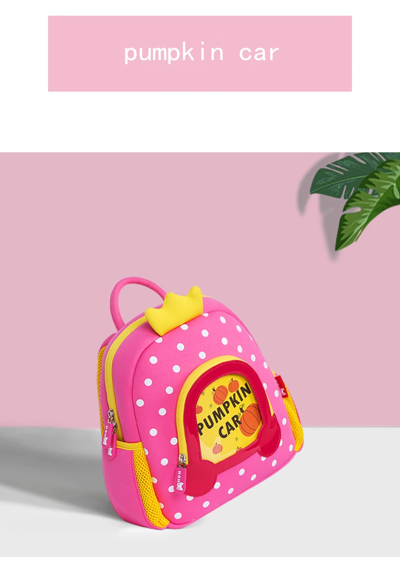 NOHOO 3D из мультфильма «тролли школьная сумка Детские рюкзаки Ангел школьная сумка Wings ребенок неопреновый Рюкзак mochila escolar подарки для детей