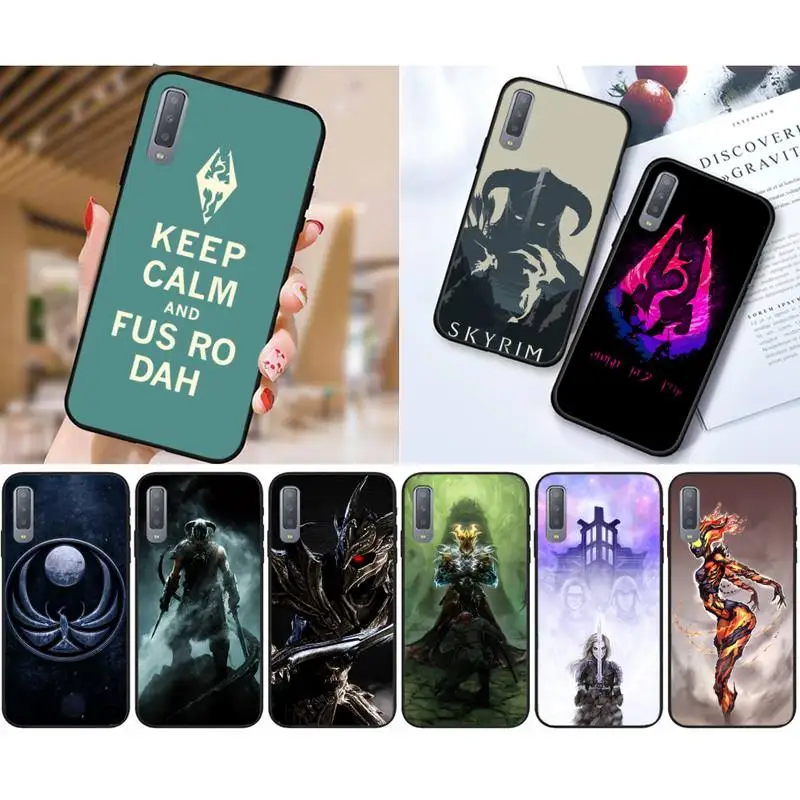 Фото Классический чехол для телефона с видеоиграми TS-Skyrim Samsung Galaxy S10 20 Note10 A30 50 70 71 Plus Ultra Классический чехол для телефона с видеоиграми TS-Skyrim Samsung Galaxy S10 20 Note10 A30 50 70 71 Plus Ultra