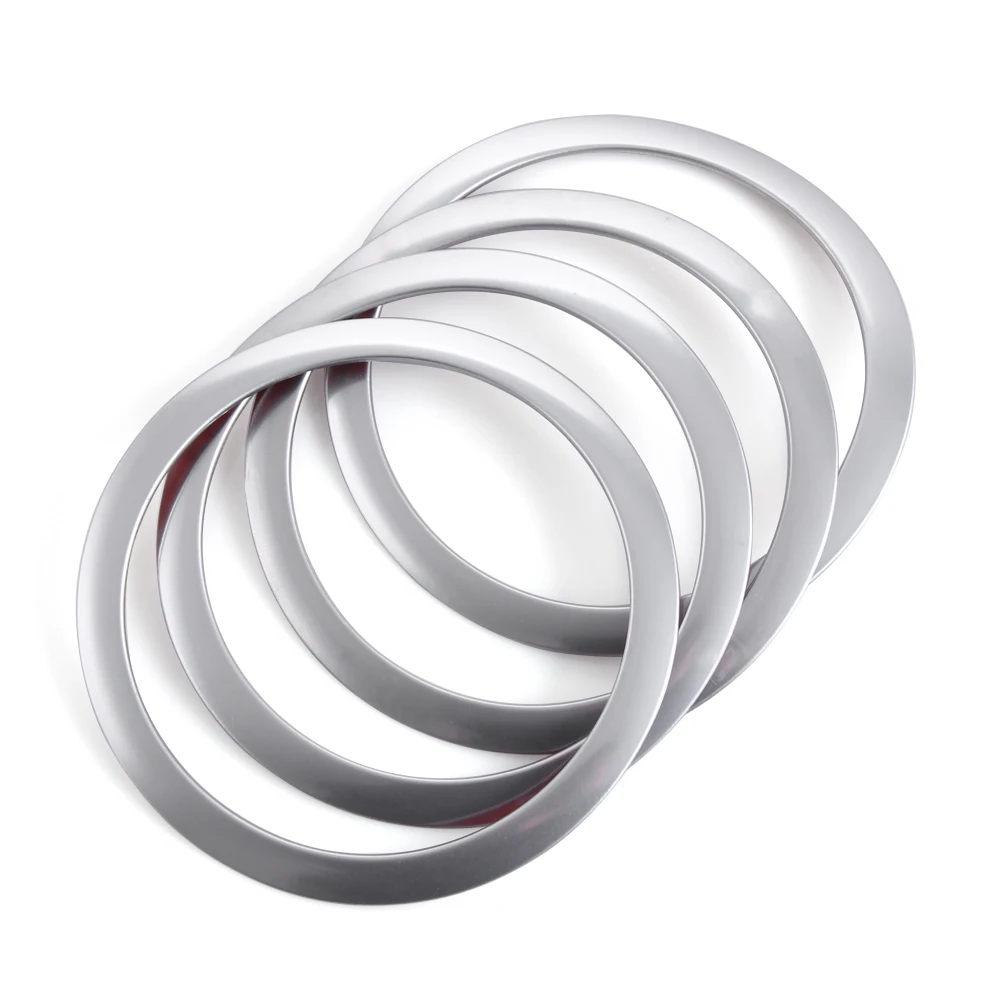 4 шт./компл. автомобиль из нержавеющей стали экологически чистым Динамик отделка