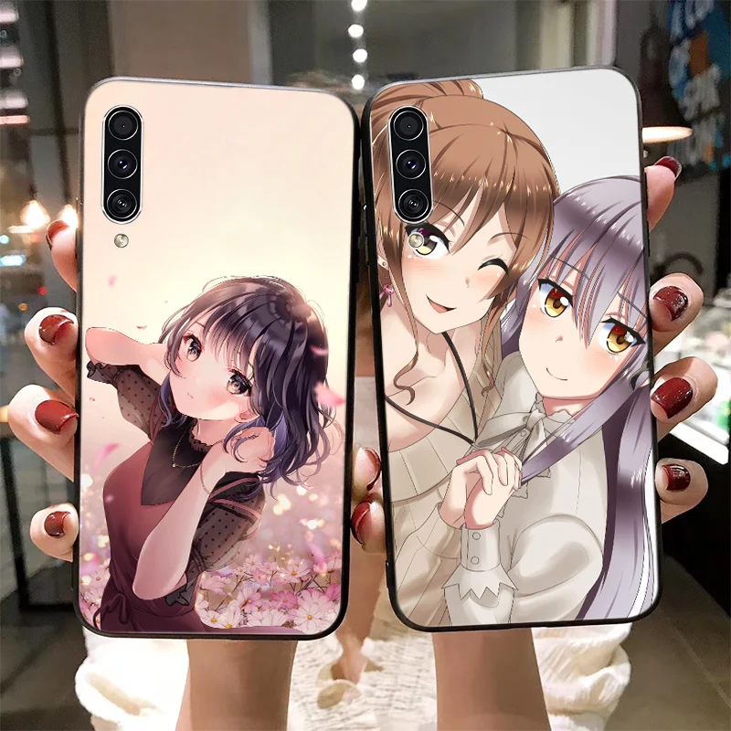 

Двухмерный чехол для телефона с аниме для Huawei P30 P20 P40 P10 Pro Lite y9 y7 y6 y5 S Smart 2019 противоударный Черный силиконовый чехол